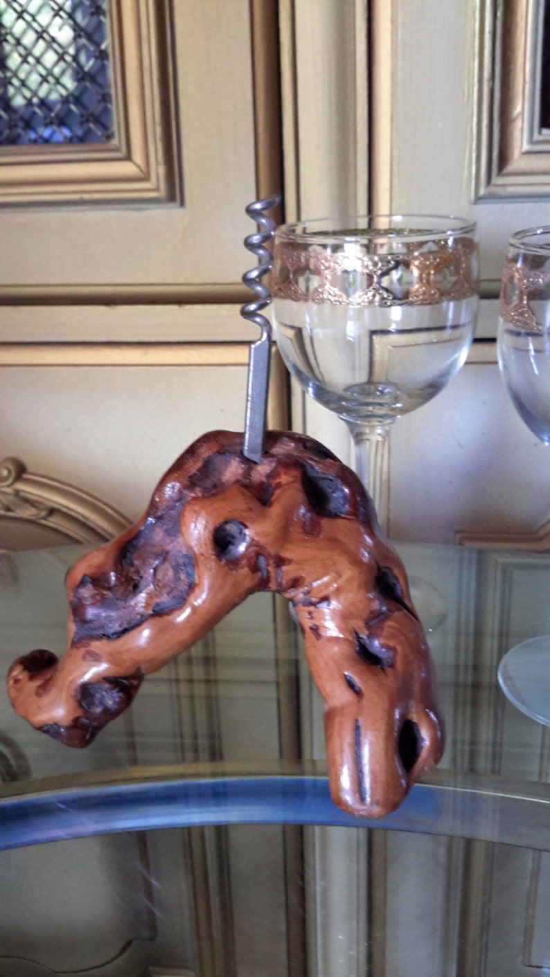 Vintage Barware Wine Corkscrew Cork Remover Extractor Etsy