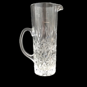 French Crystal Barware Pint Pitcher ~ Chantilly Taille Beaugency by Cristal D&#39;arques Durand ~ 7 1/4&quot; Martini Pitcher ~ VintageSouthwest