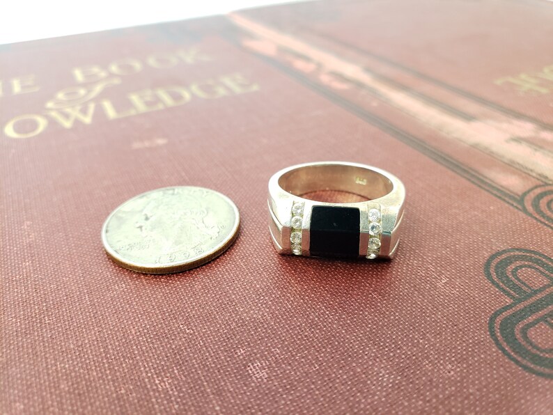 XJruixi Wizard Magic School Malfoy Family Badge Snake Serpeverde Cosplay Ring Unisex Jewelry Rings Gift Prop Accessories - 6