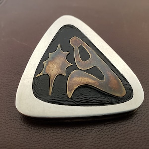 Taxco Brooch / Stella Popowski Brooch / Mid Century Taxco Jewelry / Handcrafted Jewelry / Mid Century Modernist / Vintagesouthwest 4239E