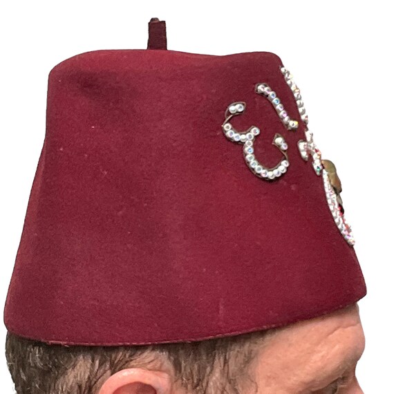 Chapeau Fez Smiffy's Lot De 2 - Rouge Avec Pompon Noir, Déguisement Marocain, Taille Unique