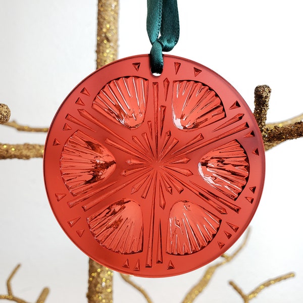 Lalique Christmas Ornament Etsy