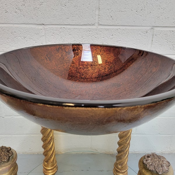 Glass Sink Bowl Etsy
