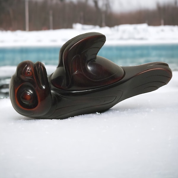 Boma Seal Figurine Etsy