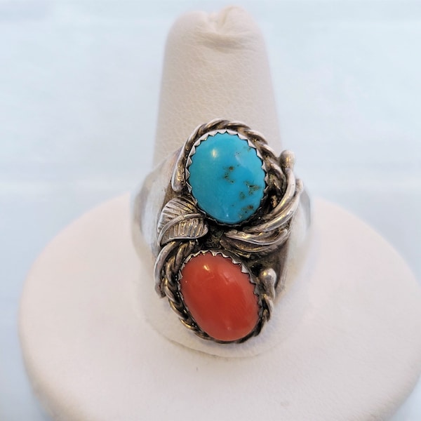Coral Ring - Etsy
