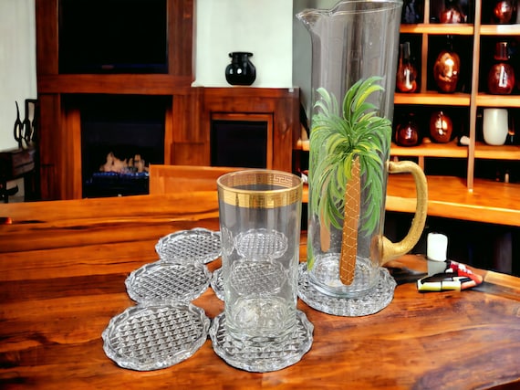 Crystal sale table coasters