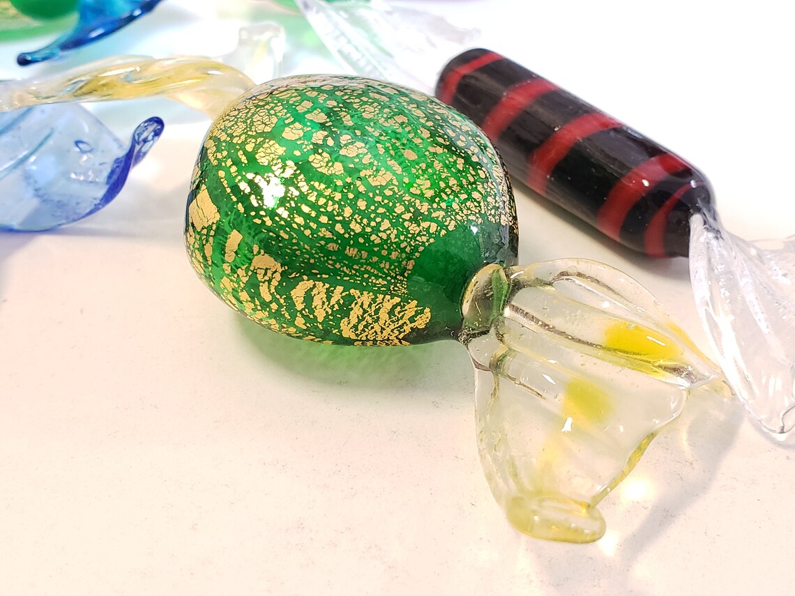 Murano Glass Candy / Set of 5 Glass of Venice Murano Candies / Etsy