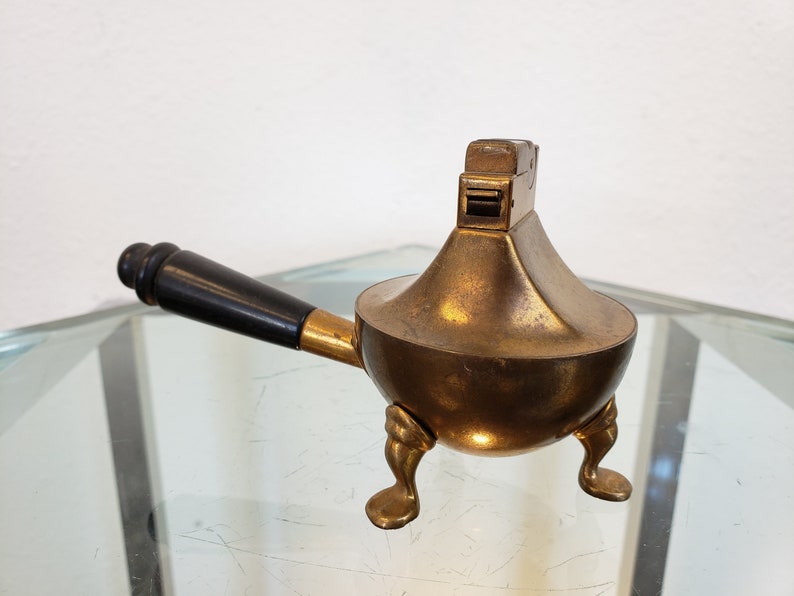 ASR Ascot Table Lighter Heritage Ketel / Brass Lighters / Mid Etsy