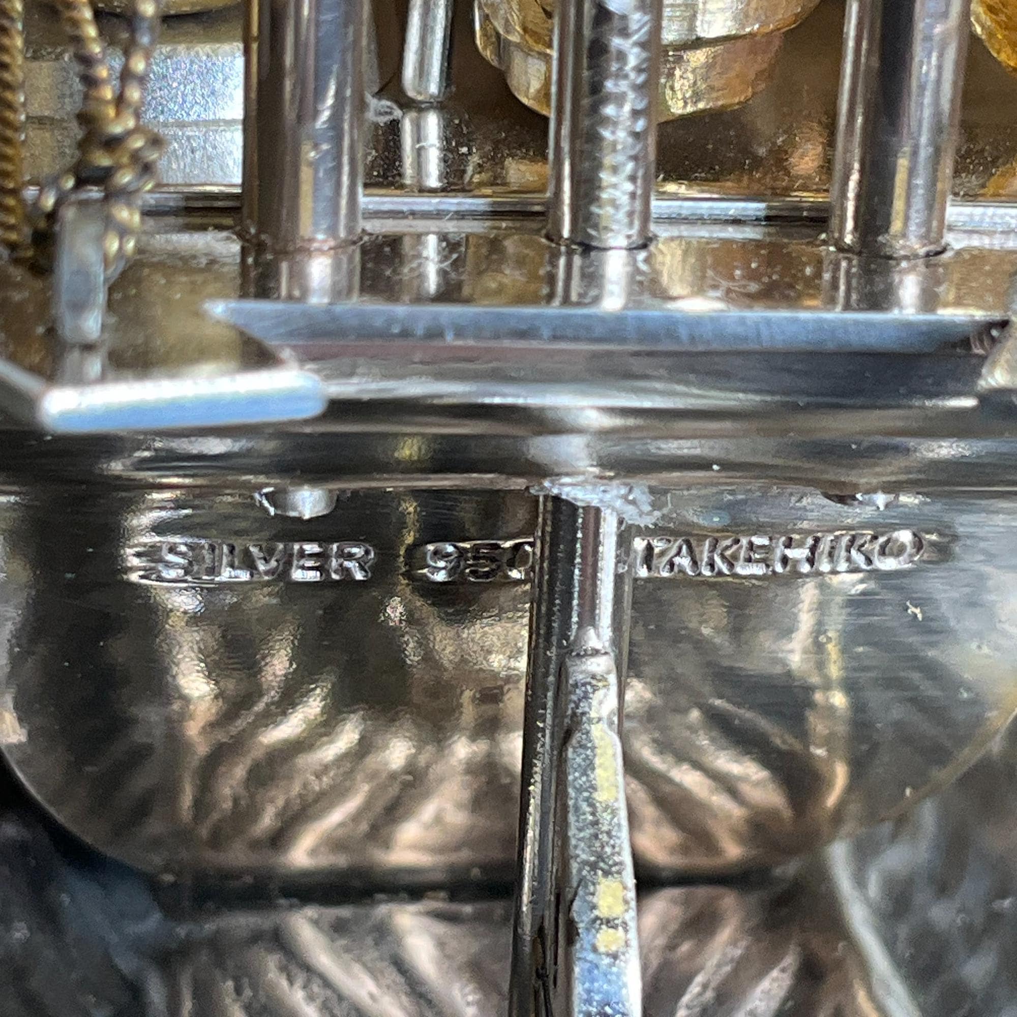Japanese Silver Treasure Ship by Takehiko ~ Vintage 10
