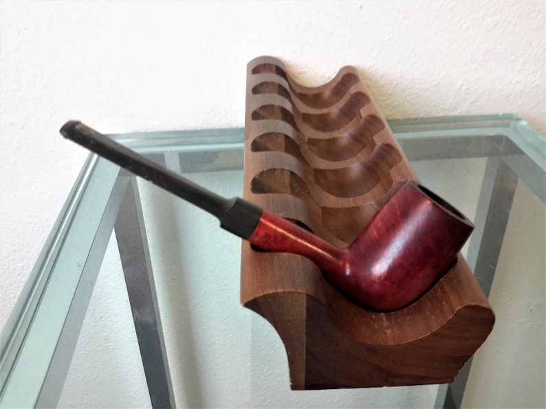 Tobacco Pipe Collectible Ware Hand Made London England Briarwood Smoking Pipe Tobacciana Stand Not Included