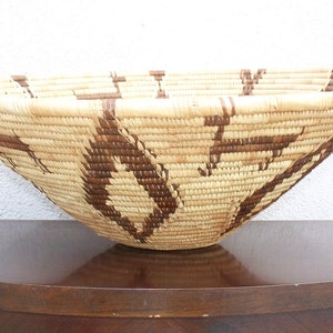 African Basket Deer Effigy Hand Woven With Native Materials image 1