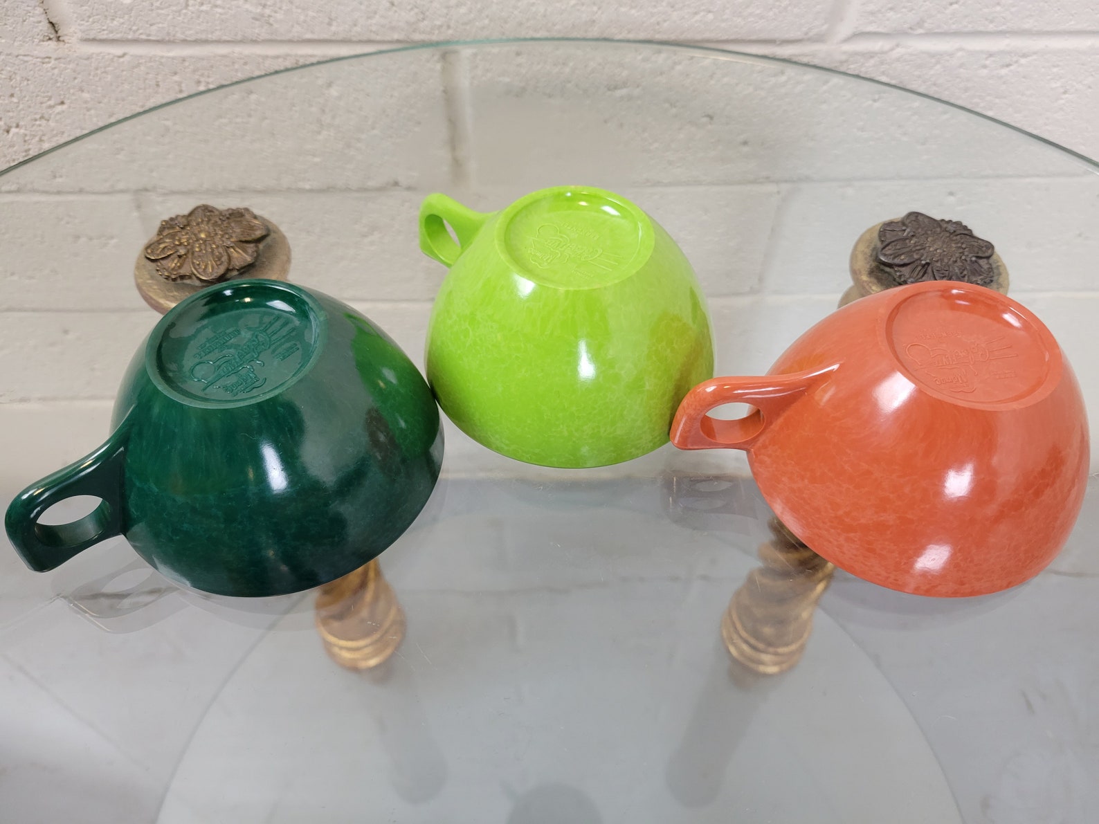 1960s Melmac Color Flyte Dinnerware 10pc Cups Saucers Etsy