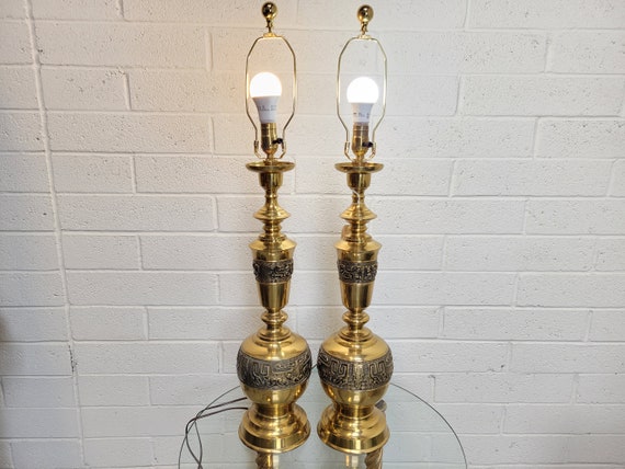 Oriental brass sale lamps