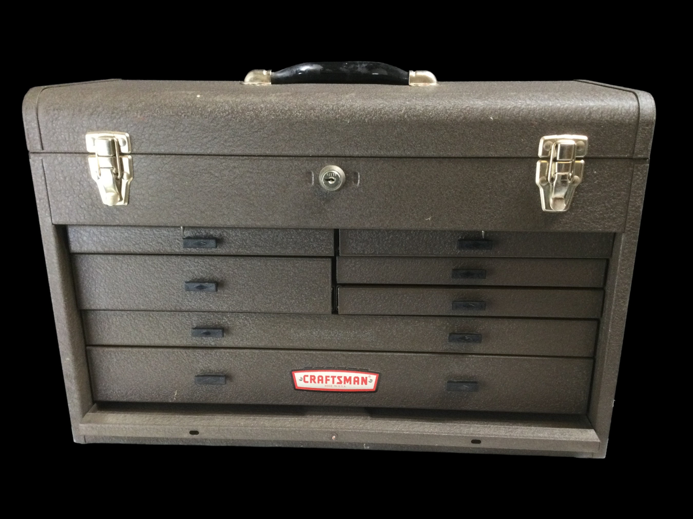 Craftsman Tool Box 7 Drawer Machinist Style – The Vintage Variety