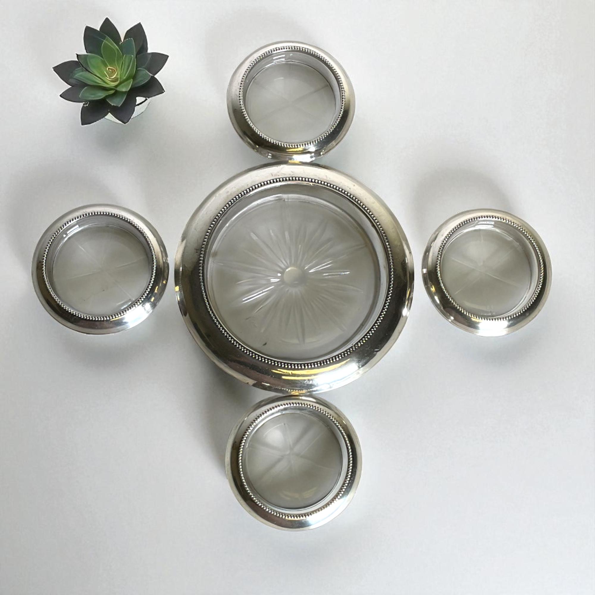 Frank Whiting Sterling Silver Coaster - Etsy