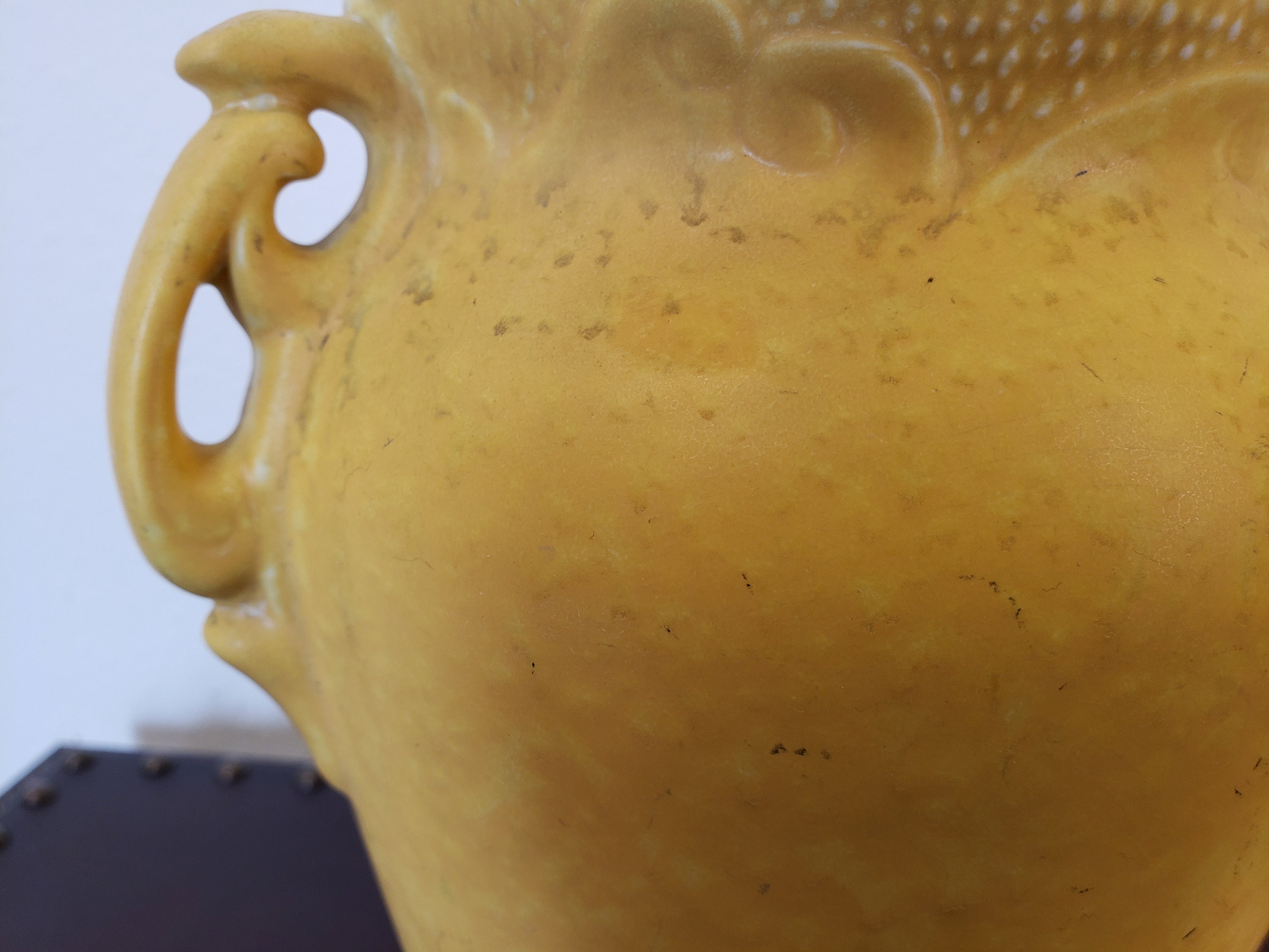 Weller Pottery Neiska Vase Vessel / Neiska Ware Ca 1933 / Yellow ...