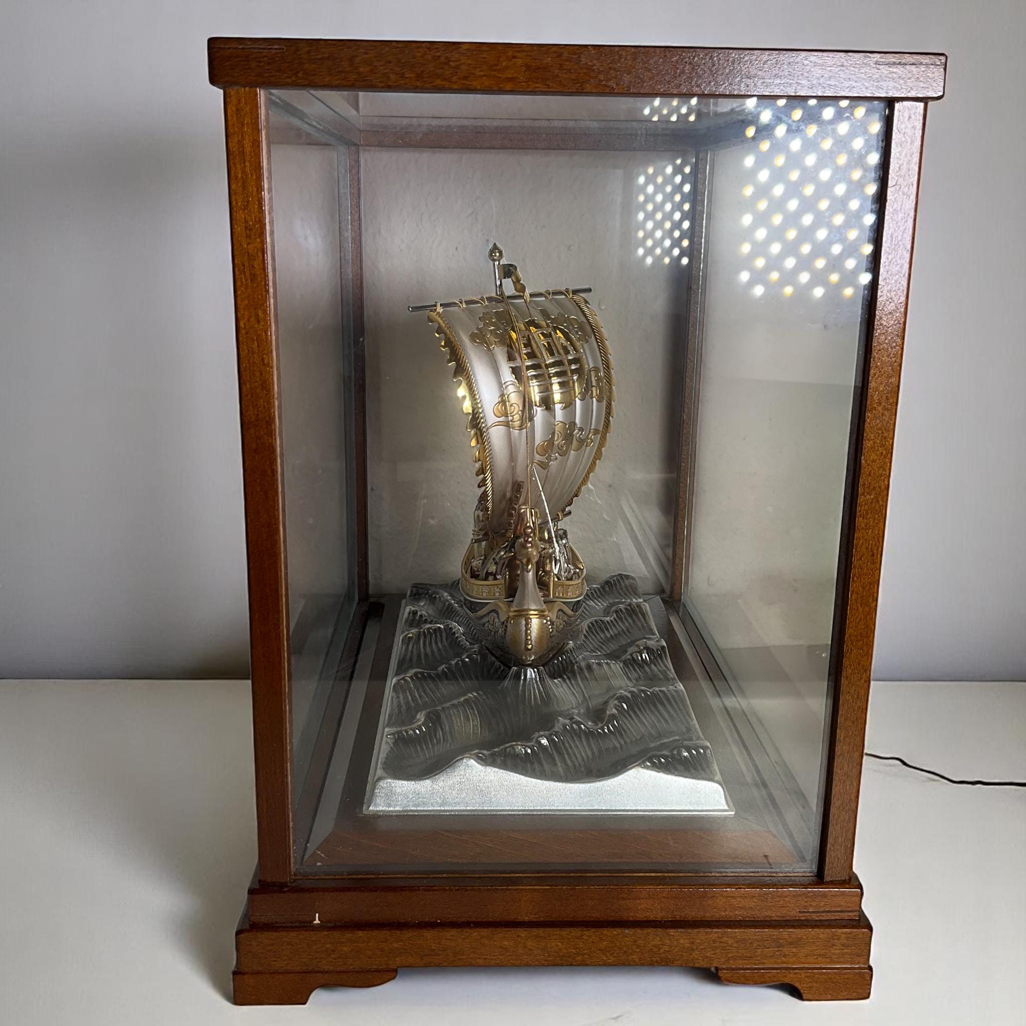 Japanese Silver Treasure Ship by Takehiko ~ Vintage 10