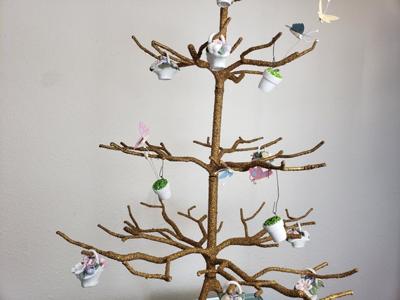 Dept 56 Easter Ornaments / Set Of 8 Hanging Butterflies & Set | Etsy