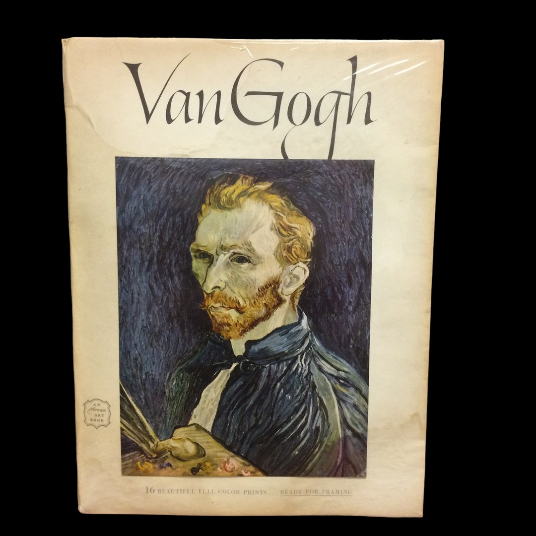 Oversized Art Book Van Gogh 1952 Abrams Art Book Art Etsy