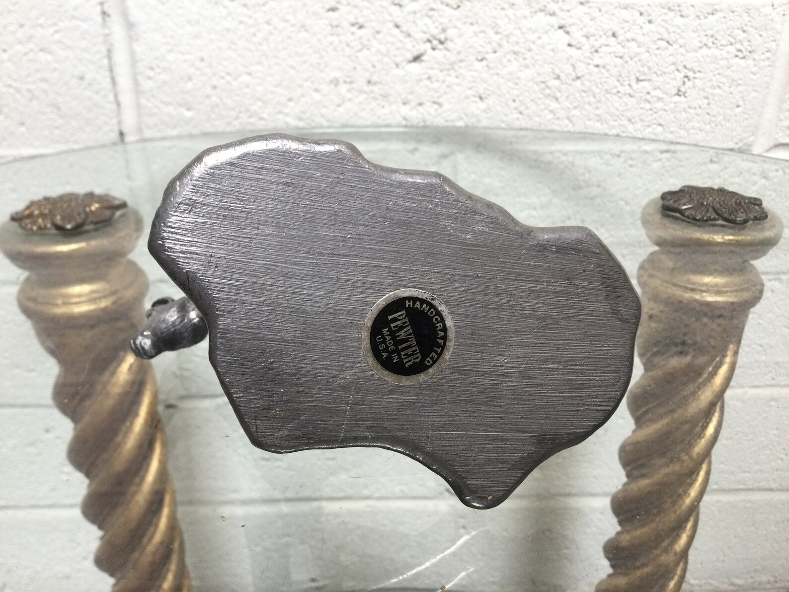 Vintage Pewter Horse Sculpture Handcrafted USA Hallmarked Etsy