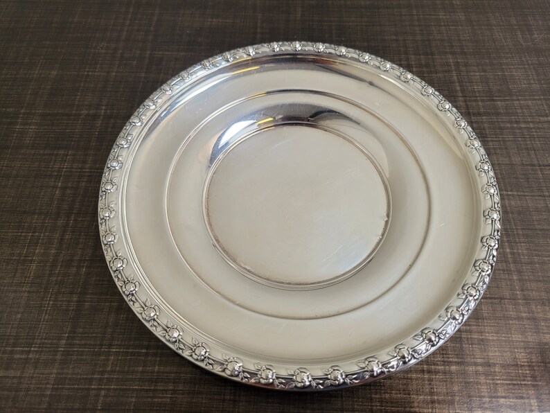 Revere Silversmiths Sterling 1414 Hollowware Serving Plate 135 Etsy Revere Silversmiths Sterling 1414 Hollowware Serving Plate 135 Etsy