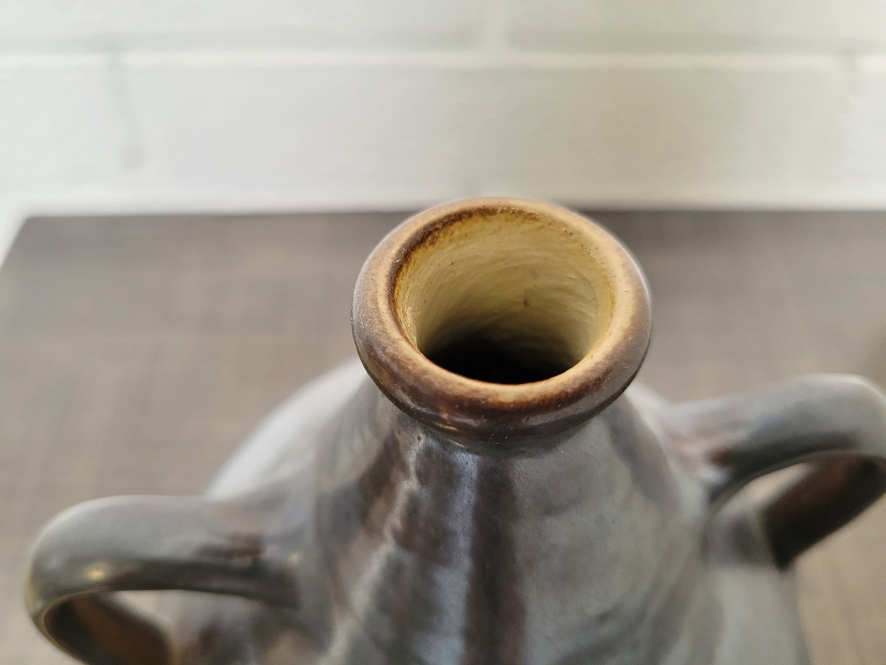 German Wine Decanter With Pour Spout / Dual Handle Stoneware Etsy UK