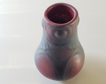 Van Briggle Mulberry Vase #3 / 1930's Art Crafts Pottery Vase / Stylized Flower Pod / Craftsman Home Decor / Vintagesouthwest 7014E