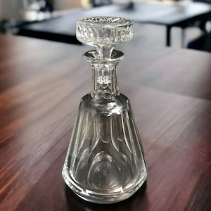 Baccarat Crystal Barware Tallyrand Decanter & Stopper ~ Vintage Baccarat Whiskey Spirits Glass Decanter ~ Made in France ~ VintageSouthwest