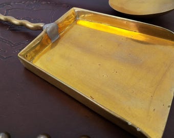 Vintage Brass Shovel Primitive Home Decor ~ Brass Kitchen & Fireplace Accent ~ VintageSouthwest