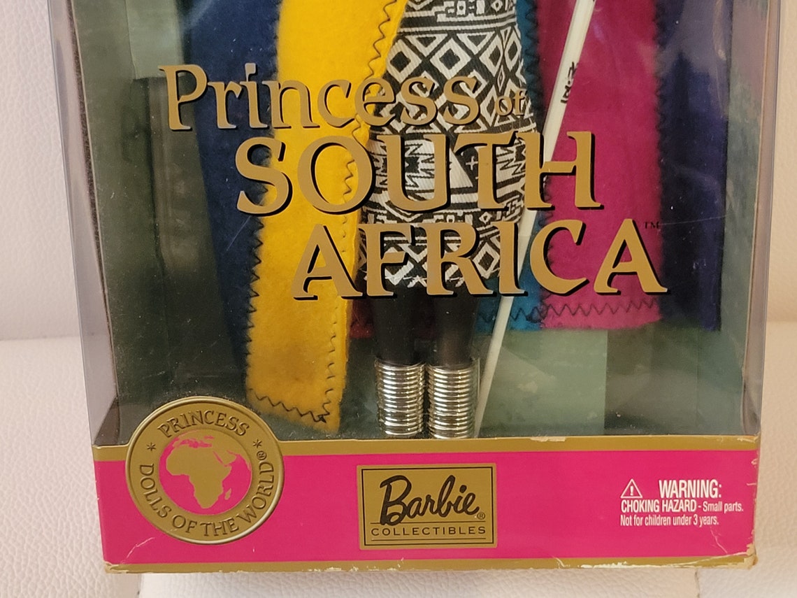 Princess of South Africa Barbie Unused in Box Barbie Dolls - Etsy