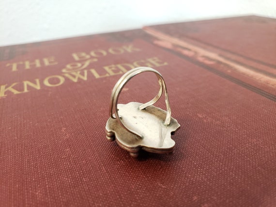 Turquoise Sterling Silver Ring: Native American L… - image 6