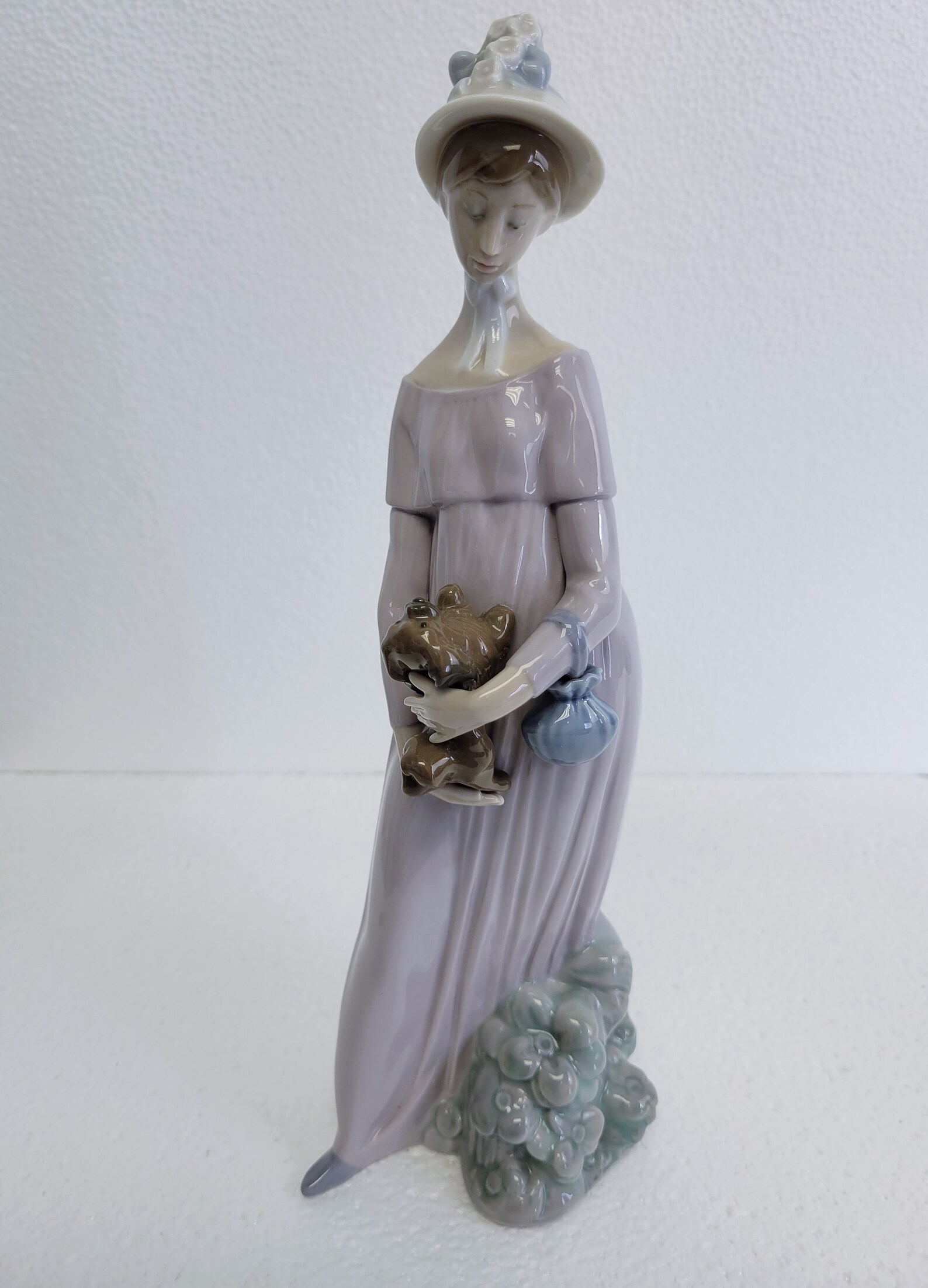 Lladro Figurine My Little Pet / Girl Holding Dog 4994 / Made Etsy