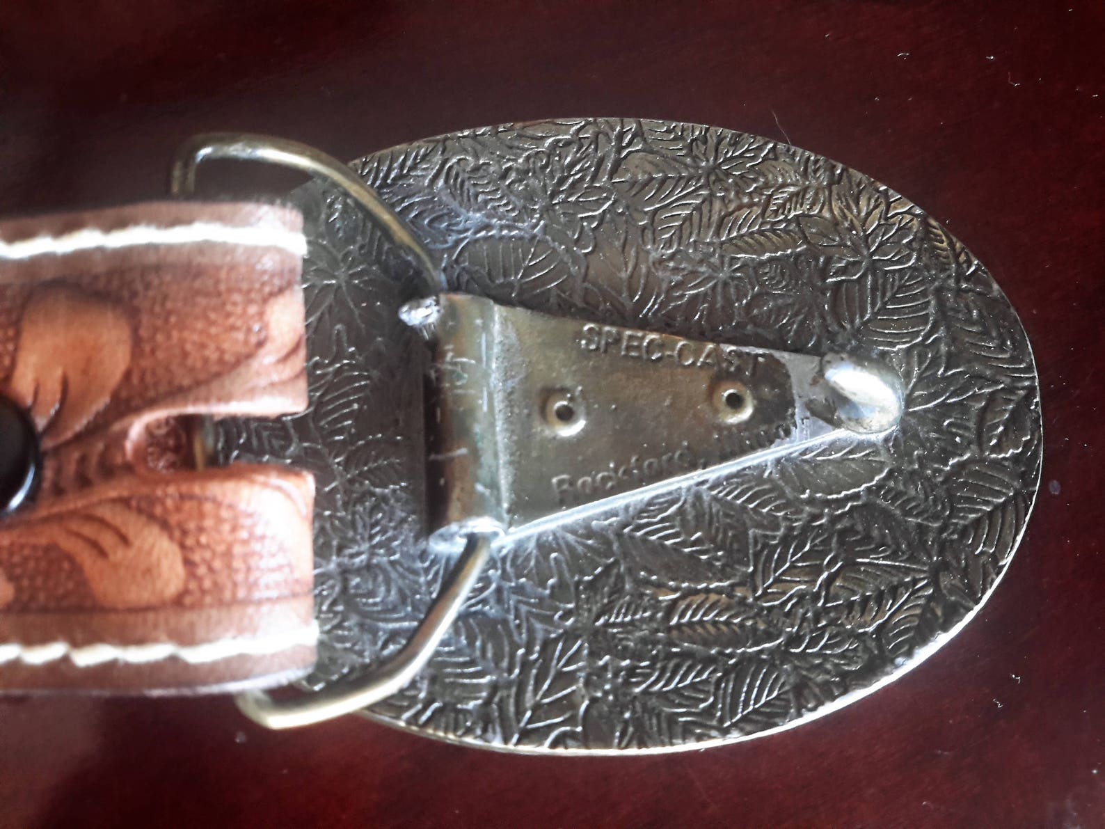 Dekalb Leather Belt Buckle With Leather Belt Size 36 / Western | Etsy
