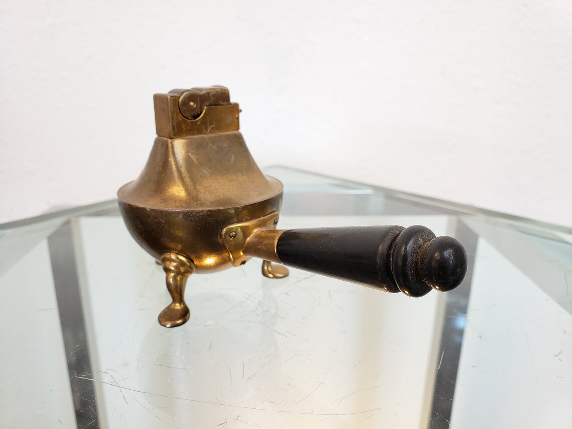 ASR Ascot Table Lighter Heritage Ketel / Brass Lighters / Mid Etsy