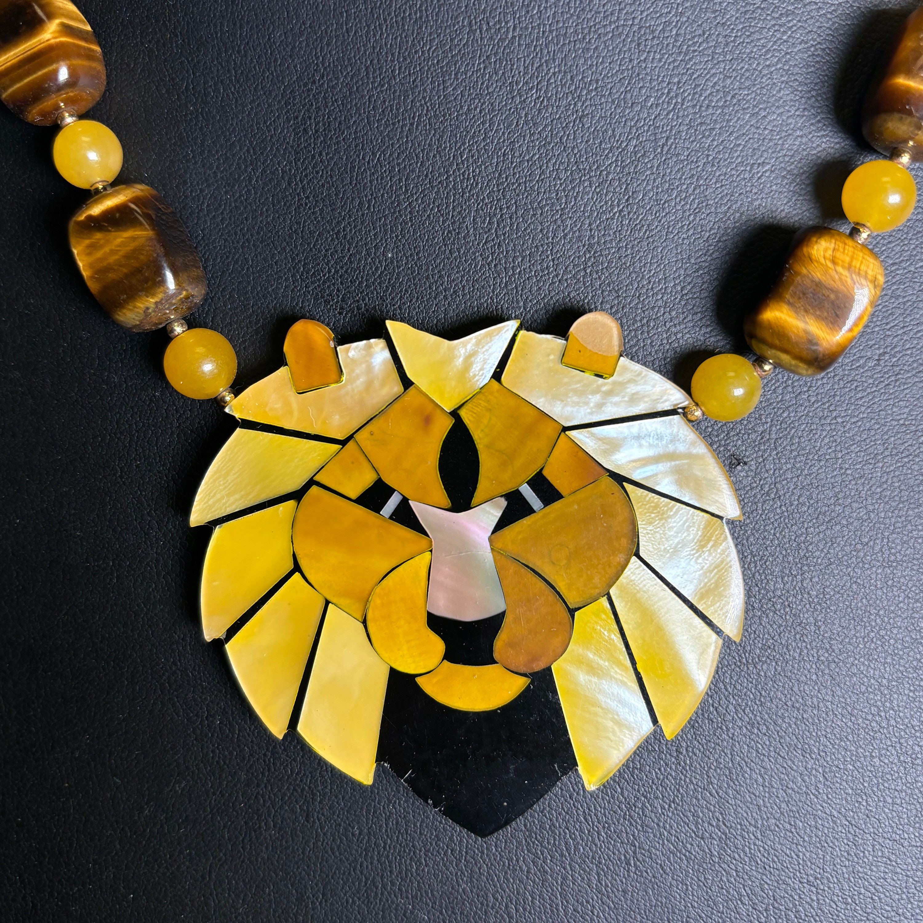 Lee sands lion head necklace best sale