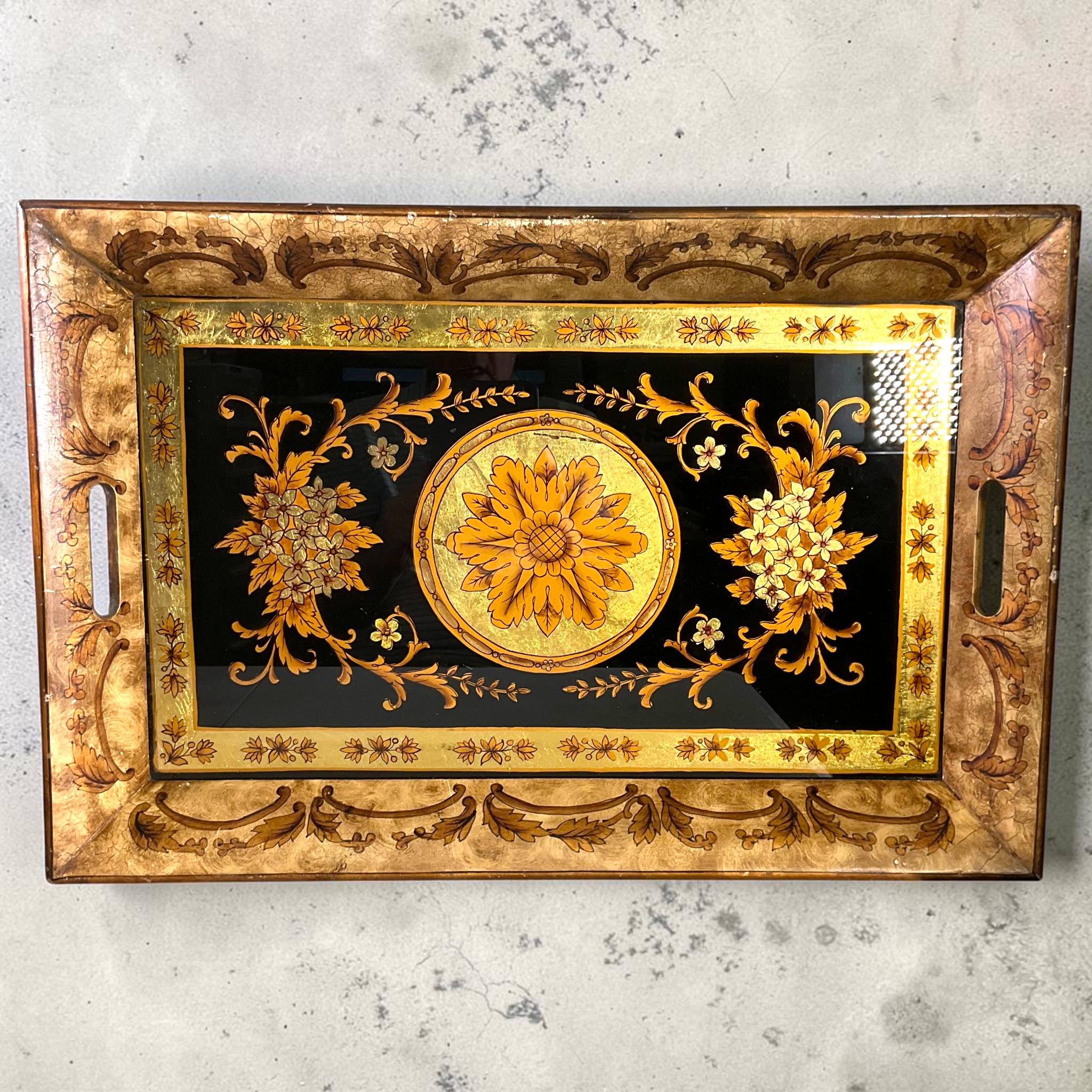 Italian Tray With Handle - Etsy