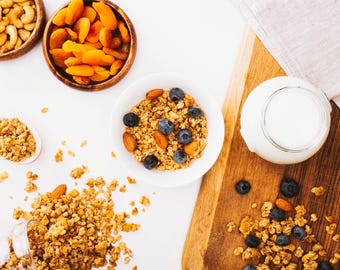 Tropical Mango & Pineapple Granola – Homemade, Fruity, Small Batch