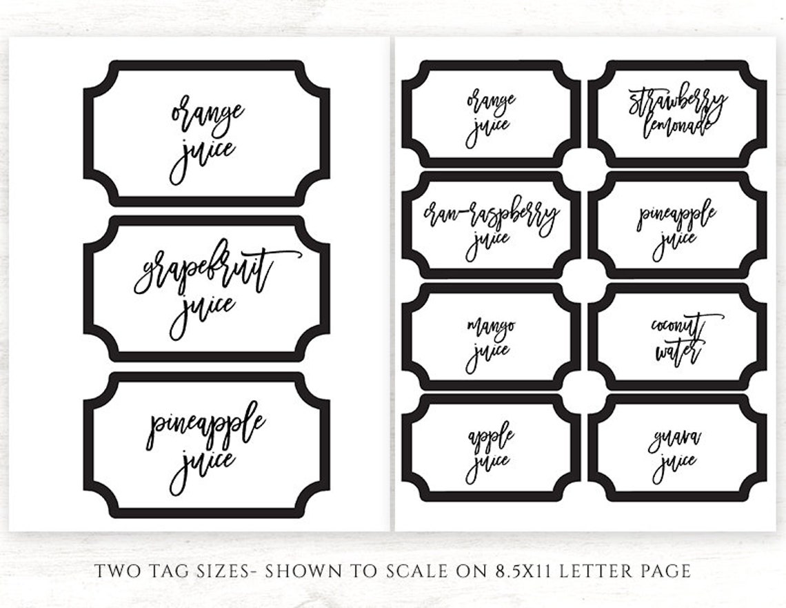 Momosa Bar Printable // Bridal Shower Baby Shower Mimosa Bar - Etsy