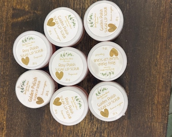 Handgemaakte lippenscrub