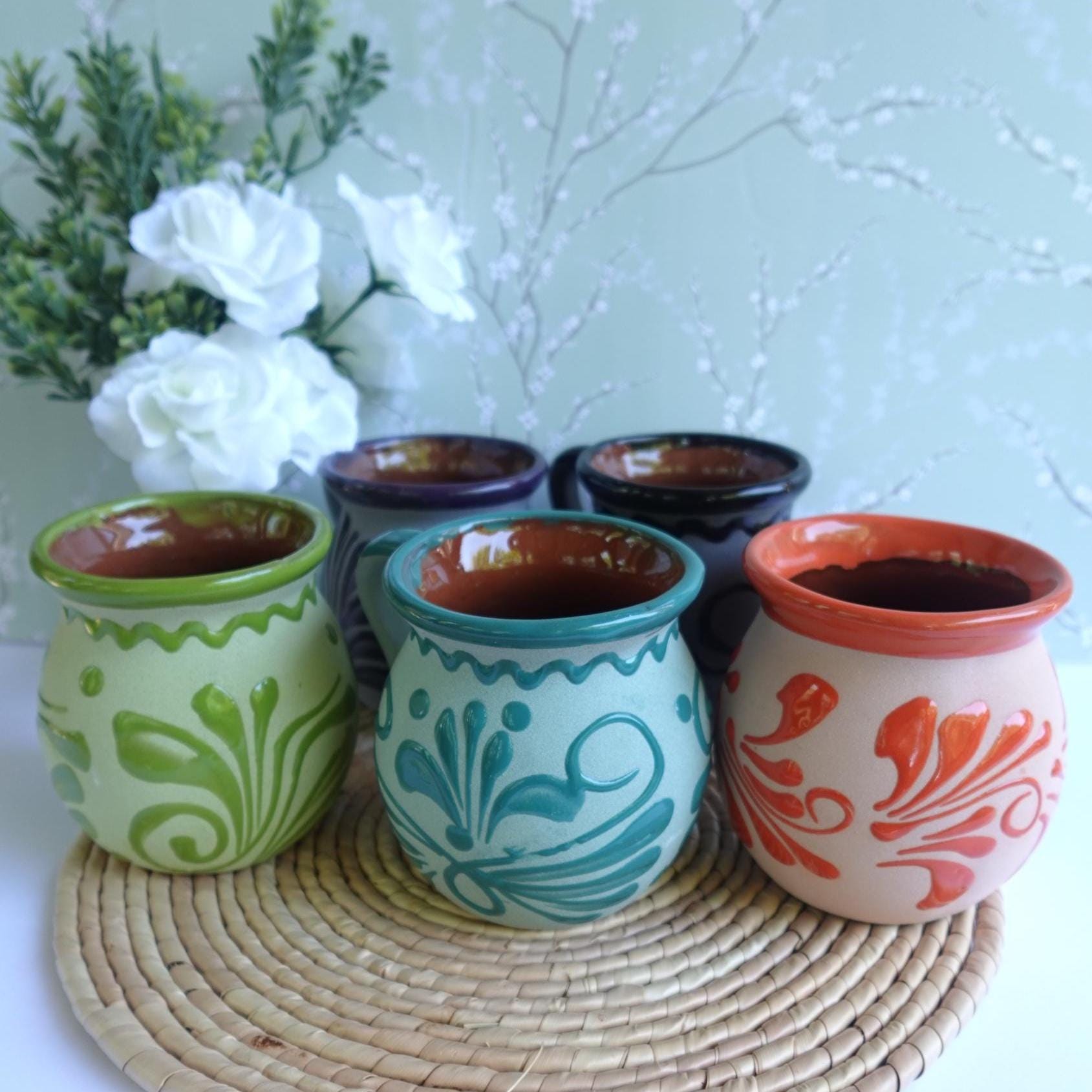 本場物！メキシコで買ったスカルのマグカップ陶器！文房具立てや小物入れにも！ メキシコの陶器のマグカップ - Etsy 日本