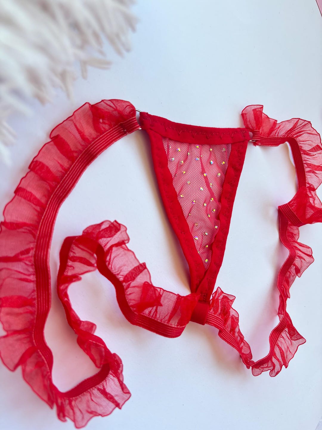 Lace Micro Thong: Extreme String Bikini, See Through Underwear ...