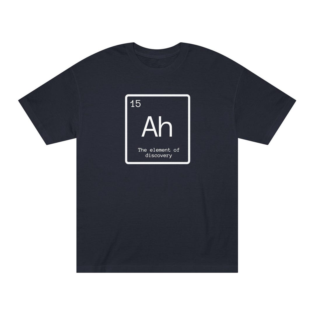 Ah Element of Discovery T-shirt | Chemistry Periodic Table Tee - Etsy