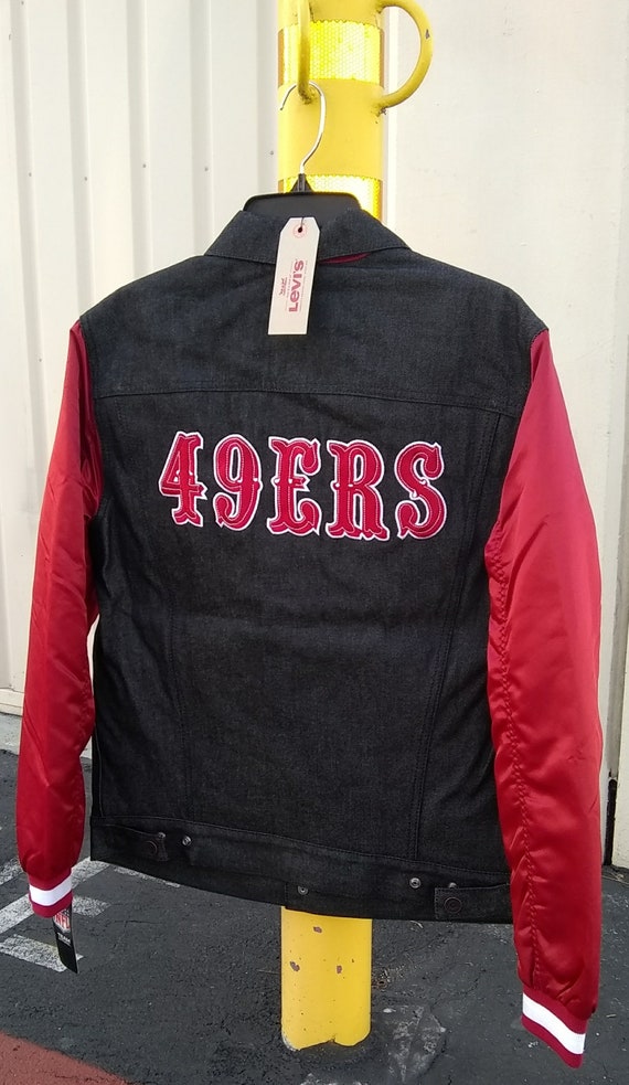 Levis Stadium San Francisco 49ers NFL denim varsit