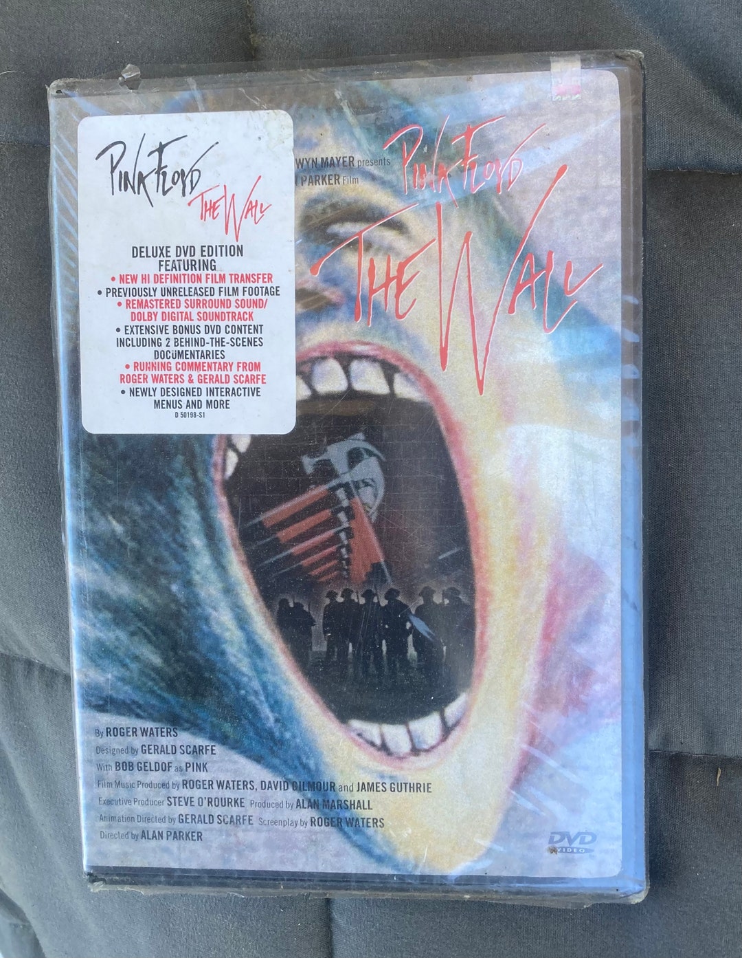Pink Floyd the Wall DVD Extended Version Sealed Vintage Etsy