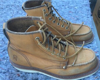 Boots work RUFFOUTS Men size 9 vintage