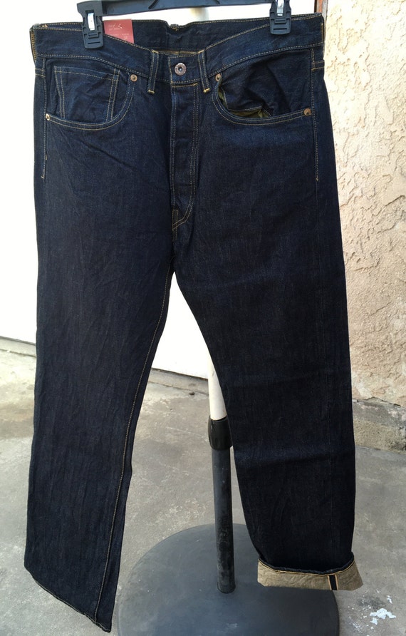 1940s Levis Strauss 501xx LVC blue jean indigo Big