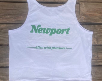 Tank Top vintage Newport ad