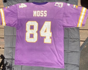 Football Jersey Starter 1995 Vikings Team Member 84 Moss size 52 XLarge