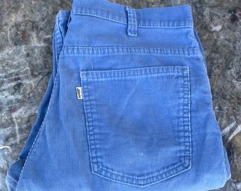 Pants corduroy Levis Strauss light blue 32 waist