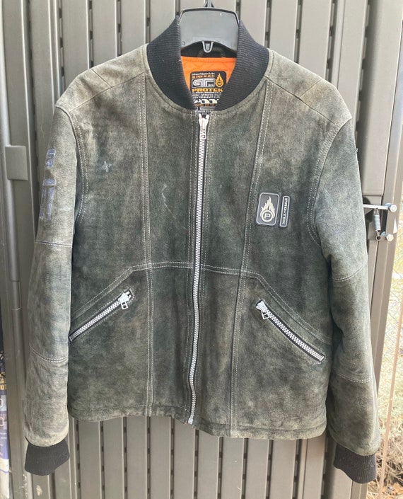 Vintage jacket ProTek Motorcycle Street apparel Large